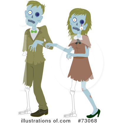 Zombie Clipart #73068 by Rosie Piter