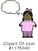 African American Girl Clipart #1175040 by lineartestpilot