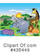 African Animals Clipart #435449 by visekart