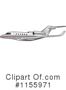 Airplane Clipart #1155971 by Lal Perera