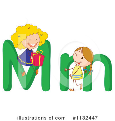 Alphabet Clipart #1132447 - Illustration by Graphics RF