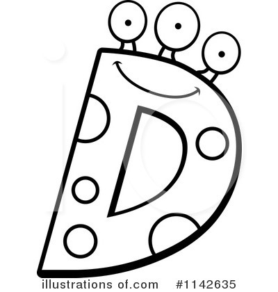 Alphabet Clipart #1142635 - Illustration by Cory Thoman