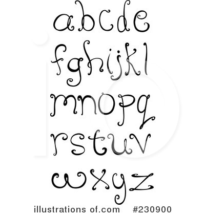 Alphabet Clipart #230900 - Illustration by yayayoyo