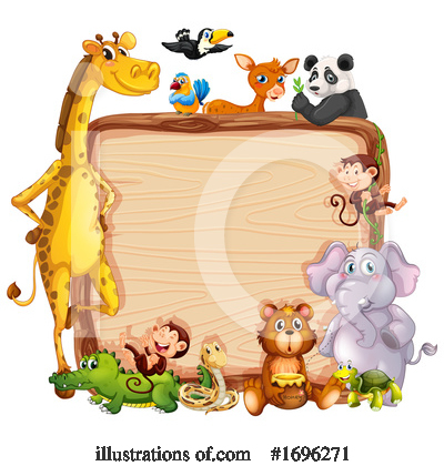 Animal Clipart #1696271 - Illustration by Graphics RF