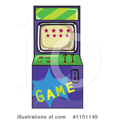 Arcade Game Clipart #1117295 - Illustration by BNP Design Studio