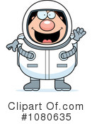 Astronaut Clipart #1080635 by Cory Thoman