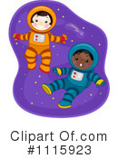 Astronaut Clipart #1115923 by BNP Design Studio