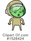 Astronaut Clipart #1528424 by lineartestpilot