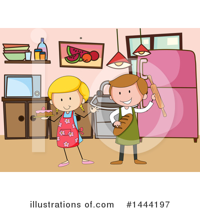 Baking Clipart #1137077 - Illustration by Graphics RF