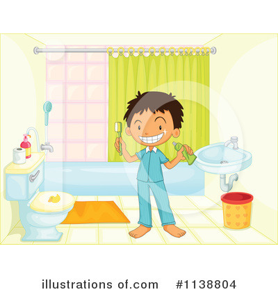 Bathroom Clipart #1138804 - Illustration by Graphics RF