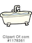 Bathtub Clipart #1178361 by lineartestpilot