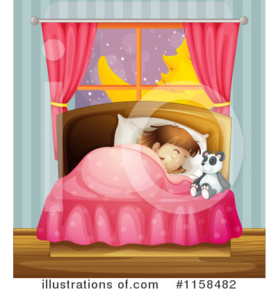 Bedtime Clipart #1158482 - Illustration by Graphics RF
