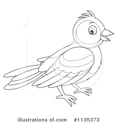 Royalty-Free (RF) Bird Clipart Illustration by Alex Bannykh - Stock Sample #1135373