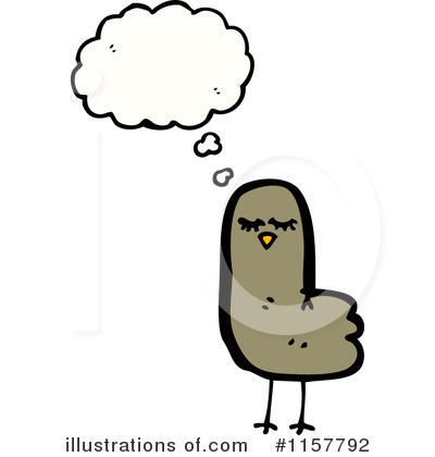 Royalty-Free (RF) Bird Clipart Illustration by lineartestpilot - Stock Sample #1157792
