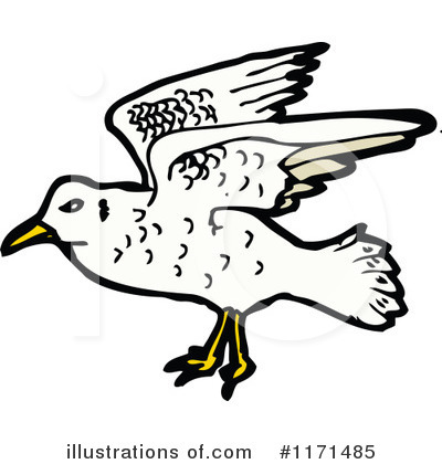 Royalty-Free (RF) Bird Clipart Illustration by lineartestpilot - Stock Sample #1171485