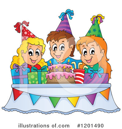 Birthday Cake Clipart #1078879 - Illustration by Lal Perera