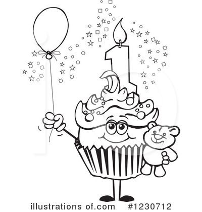 A birthday cake Stock Vector by ©interactimages 15173557