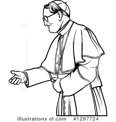 Bishop Clipart #1297720 - Illustration by dero