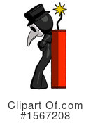 Black Design Mascot Clipart #1567208 by Leo Blanchette