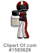 Black Design Mascot Clipart #1583628 by Leo Blanchette