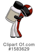 Black Design Mascot Clipart #1583629 by Leo Blanchette