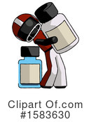 Black Design Mascot Clipart #1583630 by Leo Blanchette
