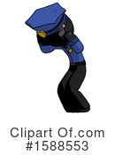 Black Design Mascot Clipart #1588553 by Leo Blanchette