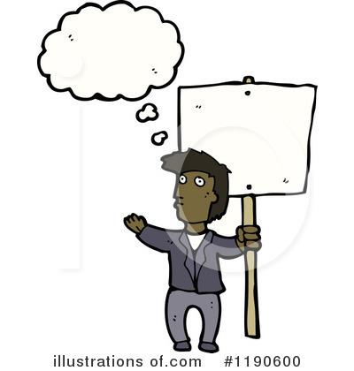 Royalty-Free (RF) Black Man Clipart Illustration by lineartestpilot - Stock Sample #1190600