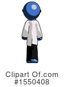 Blue Design Mascot Clipart #1550408 by Leo Blanchette