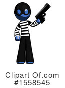 Blue Design Mascot Clipart #1558545 by Leo Blanchette