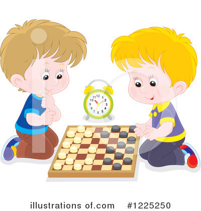 Board Game Clipart #86986 - Illustration by Alex Bannykh