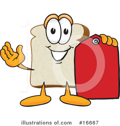 Bread Character Clipart #16654 - Illustration by Toons4Biz