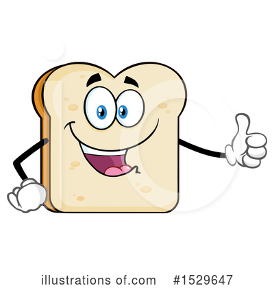 Bread Clipart #1529647 - Illustration by Hit Toon