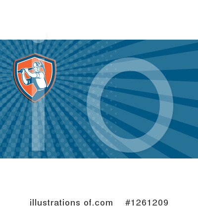 Royalty-Free (RF) Business Card Design Clipart Illustration by patrimonio - Stock Sample #1261209