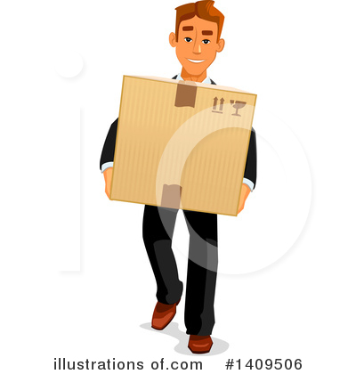 Businessman Clipart #1409506 - Illustration by Vector Tradition SM