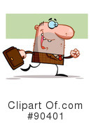 Businessman Clipart #90401 by Hit Toon