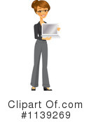 Businesswoman Clipart #1139269 by Amanda Kate