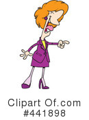 Businesswoman Clipart #441898 by toonaday