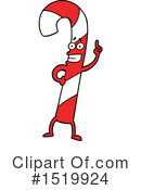 Candy Cane Clipart #1519924 by lineartestpilot