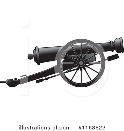 Cannon Clipart #1163822 - Illustration by Lal Perera
