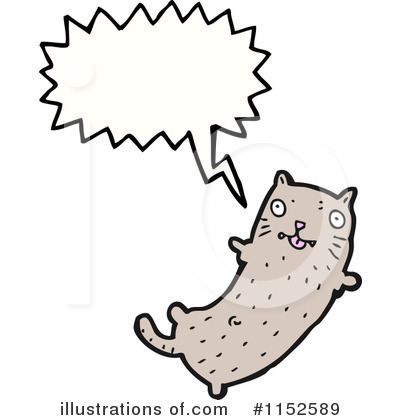 Royalty-Free (RF) Cat Clipart Illustration by lineartestpilot - Stock Sample #1152589