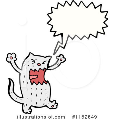 Royalty-Free (RF) Cat Clipart Illustration by lineartestpilot - Stock Sample #1152649
