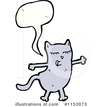 Royalty-Free (RF) Cat Clipart Illustration by lineartestpilot - Stock Sample #1153073