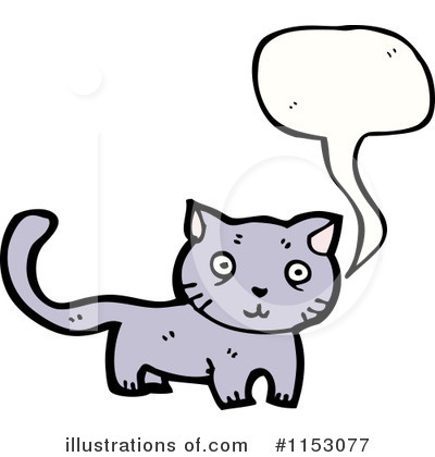 Royalty-Free (RF) Cat Clipart Illustration by lineartestpilot - Stock Sample #1153077