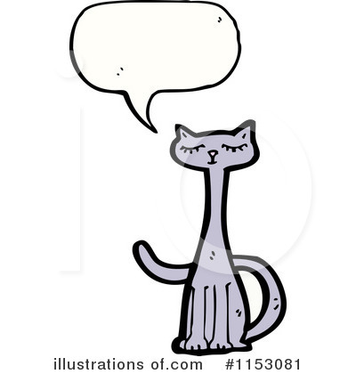 Royalty-Free (RF) Cat Clipart Illustration by lineartestpilot - Stock Sample #1153081