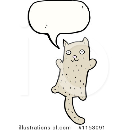Royalty-Free (RF) Cat Clipart Illustration by lineartestpilot - Stock Sample #1153091