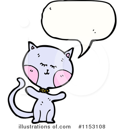 Royalty-Free (RF) Cat Clipart Illustration by lineartestpilot - Stock Sample #1153108