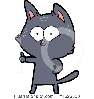 Royalty-Free (RF) Cat Clipart Illustration by lineartestpilot - Stock Sample #1526533