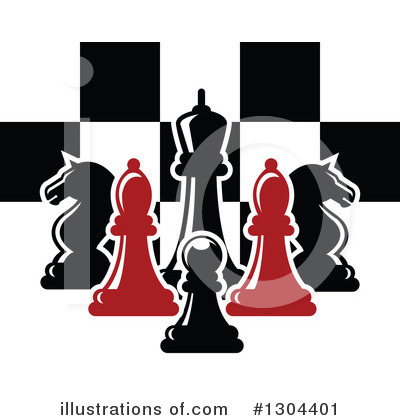 Chess Clipart #1304401 by Vector Tradition SM
