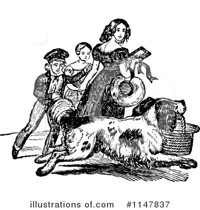 Royalty-Free (RF) Children Clipart Illustration by Prawny Vintage - Stock Sample #1147837